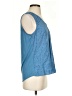 Daniel Rainn 100% Rayon Blue Sleeveless Blouse Size S - photo 4