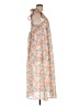 Hem & Thread Floral Pink Casual Dress Size L - photo 4
