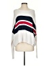 Hollister Color Block White Pullover Sweater Size S - photo 1
