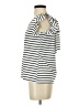 Unbranded 100% Polyester Stripes Ivory Sleeveless T-Shirt Size S - photo 5