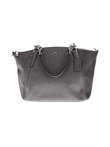 Coach Factory Leather Satchel (view 1)