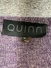 Quinn 100% Cashmere Chevron-herringbone Gray Cashmere Pullover Sweater Size M - photo 7