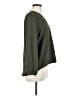 Fred David 100% Polyester Green Long Sleeve Blouse Size M - photo 4