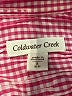 Coldwater Creek Checkered-gingham Pink 3/4 Sleeve Button-Down Shirt Size Sm 6/8 - photo 7