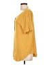 Shop Basic USA Yellow Short Sleeve Top Size L - photo 5