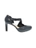 Clarks Black Heels Size 7 1/2 - photo 1
