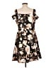 ECI Floral Brown Cocktail Dress Size 12 - photo 2