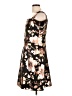 ECI Floral Brown Cocktail Dress Size 12 - photo 5