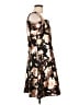 ECI Floral Brown Cocktail Dress Size 12 - photo 4