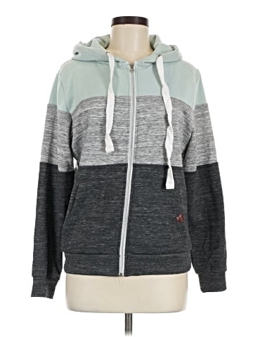 Doublju Zip Up Hoodie (view 1)