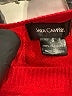 Sara Campbell 100% Cashmere Red Cashmere Pullover Sweater Size M - photo 7