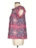 Gap 100% Polyester Pink Short Sleeve Blouse Size S - photo 5