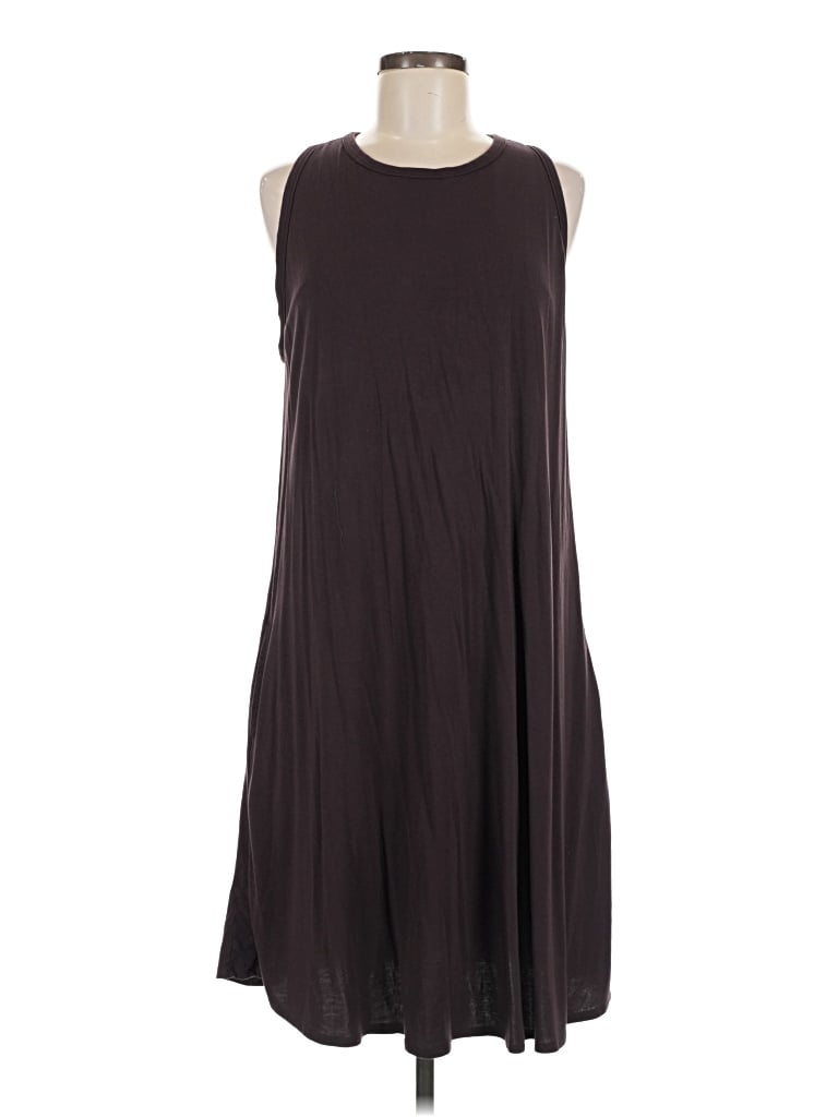 Pre-owned Assorted Brands Casual Dress In Brown