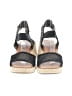 Zodiac Black Wedges Size 6 - photo 2