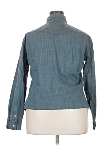 Panhandle Long Sleeve Button-Down Shirt (view 2)