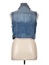 Torrid Blue Denim Vest Size 1X Plus (1) - photo 2