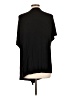 Made By Johnny Black Short Sleeve Blouse Size L - photo 2