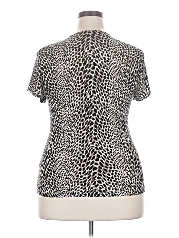 212 Collection Short Sleeve Blouse (view 2)