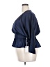 Good American Blue 3/4 Sleeve Blouse Size XXL (5) - photo 5
