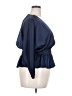 Good American Blue 3/4 Sleeve Blouse Size XXL (5) - photo 4