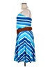 Maurices Stripes Blue Casual Dress Size 16 (1) - photo 5