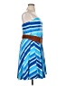 Maurices Stripes Blue Casual Dress Size 16 (1) - photo 4
