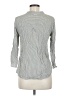 Assorted Brands Gray 3/4 Sleeve Button-Down Shirt Size M - photo 2