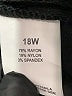 Briggs Solid Black Active Pants Size 18 - photo 5
