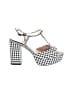 Circus NY by Sam Edelman Checkered-gingham White Heels Size 8 (X-wide) - photo 1