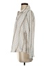 Ann Taylor 100% Polyester Polka Dots Ivory Long Sleeve Blouse Size S - photo 5
