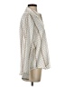 Ann Taylor 100% Polyester Polka Dots Ivory Long Sleeve Blouse Size S - photo 4