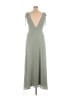 Lulus 100% Polyester Gray Casual Dress Size XL - photo 2