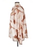 Zesica 100% Polyester Print Ivory Long Sleeve Blouse Size XL - photo 5