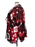 Fashion Bug 100% Rayon Red Kimono Size 30 - 32 - photo 5