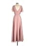JJ's House 100% Polyester Pink Cocktail Dress Size XL (estimated) - photo 2