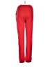 Unbranded 100% Polyester Solid Red Casual Pants Size L - photo 2