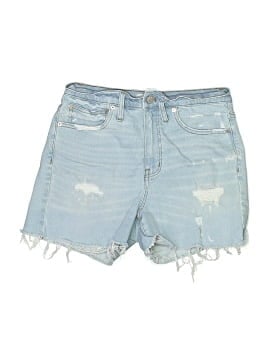 Madewell High-Rise Denim Shorts in Posey Wash (view 1)