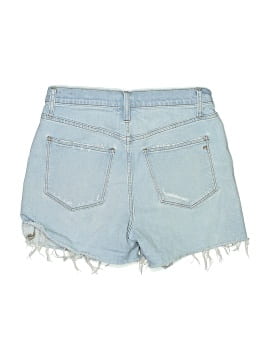 Madewell High-Rise Denim Shorts in Posey Wash (view 2)