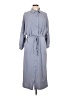 Max Studio 100% Polyester Gray Casual Dress Size L - photo 1