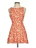 Forever 21 Hearts Orange Cocktail Dress Size S - photo 1