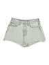 Madewell 100% Cotton Silver Denim Shorts Size 26 waist - photo 1