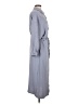 Max Studio 100% Polyester Gray Casual Dress Size L - photo 4