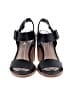 Steve Madden 100% Leather Black Sandals Size 7 1/2 - photo 2