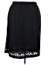 Assorted Brands 100% Polyester Solid Black Casual Skirt Size 3X (estimated) - photo 2