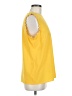 Preston & York 100% Polyester Yellow Sleeveless Top Size M - photo 4