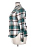 J.Crew Plaid Teal Long Sleeve Button-Down Shirt Size 14 - photo 5