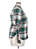 J.Crew Plaid Teal Long Sleeve Button-Down Shirt Size 14 - photo 4