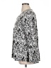 Tianello Silver 3/4 Sleeve Blouse Size XL - photo 5