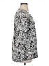 Tianello Silver 3/4 Sleeve Blouse Size XL - photo 4