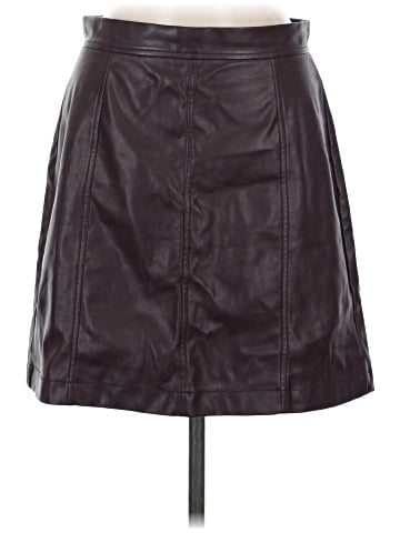 Banana Republic Factory Store Faux Leather Skirt (view 1)